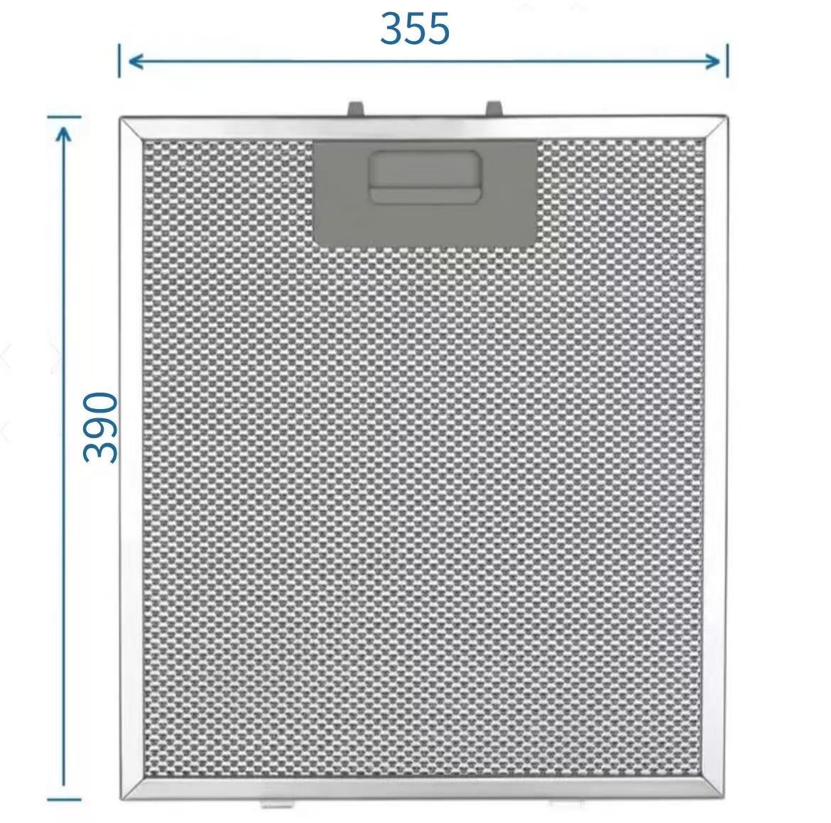 Universal Range Hood Filter – Aluminium Mesh 355 mm x 390 mm Brandnew Rangehood filter