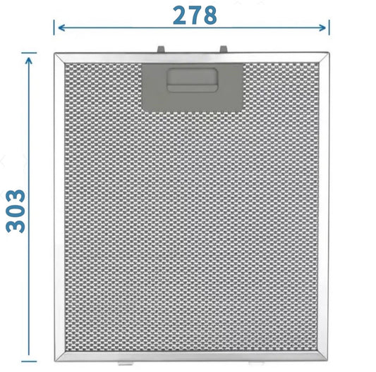 278 mm x 303 mm Brandnew Rangehood filter