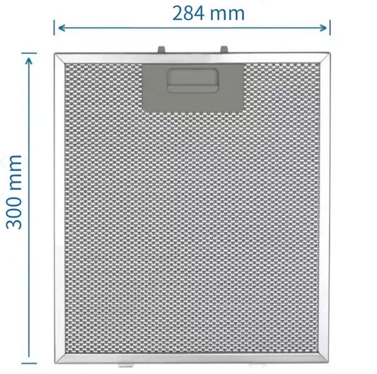 Universal Range Hood Filter – Aluminium Mesh 284 mm x 300 mm Brandnew Rangehood filter